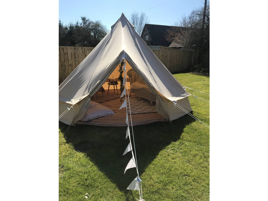 Bell Tent Ivory 4 Metre