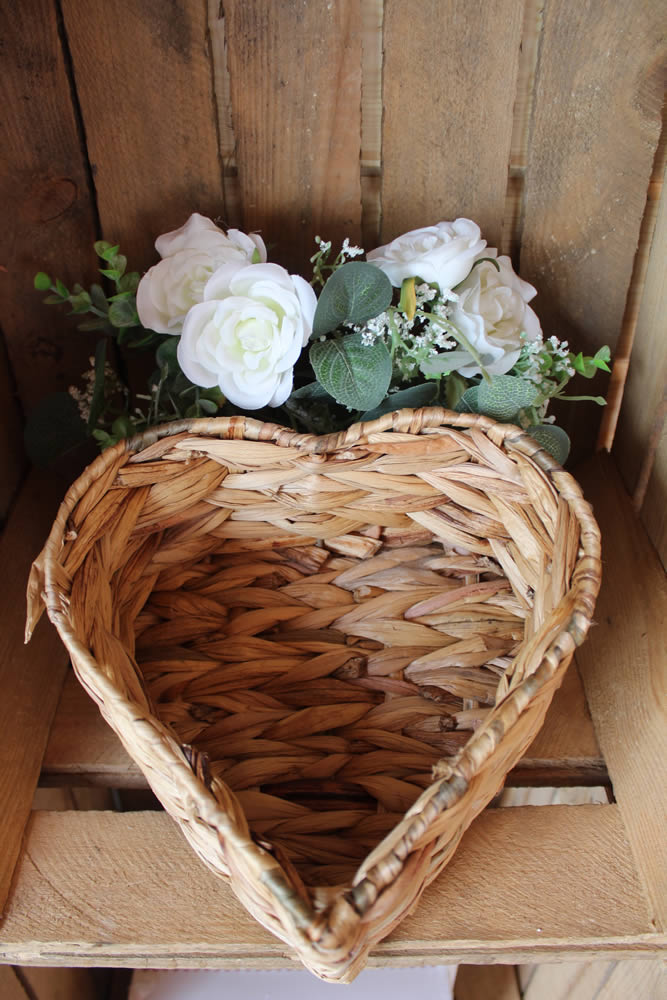 Bread Basket Heart Shaped